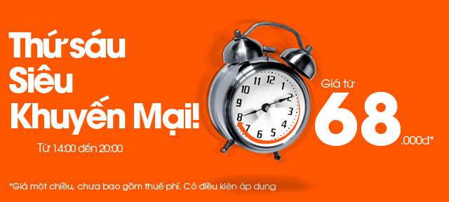 Cám ơn Jetstar. Hôm nay ngày Thứ sáu!